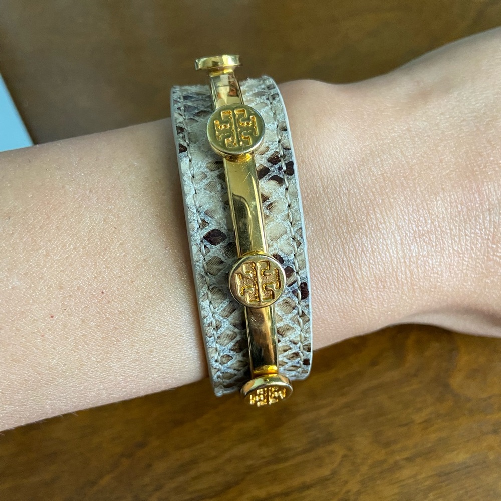 Tory Burch leather w/gold